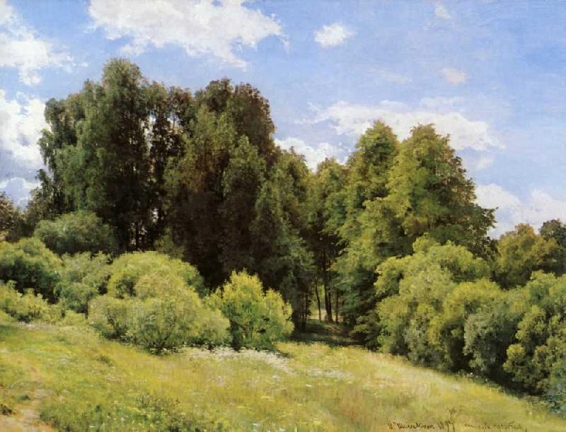 Ivan Shishkin Forest Glade Sweden oil painting art